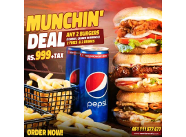 Ranchers Munchin Deal For Rs.999/- +Tax